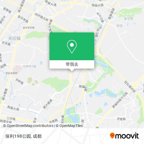 保利198公园地图