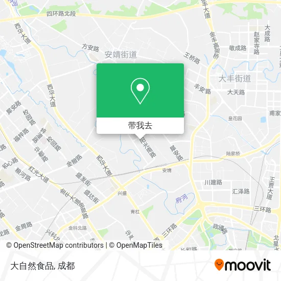 大自然食品地图