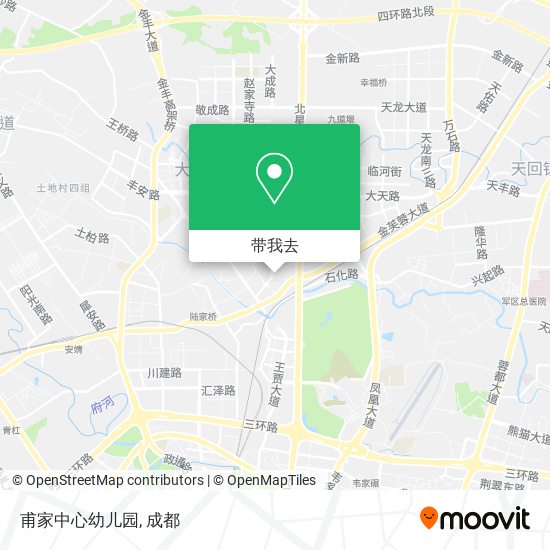 甫家中心幼儿园地图