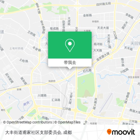 大丰街道甫家社区支部委员会地图