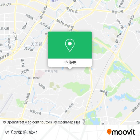 钟氏农家乐地图
