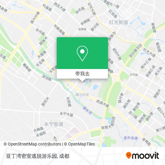 亚丁湾密室逃脱游乐园地图