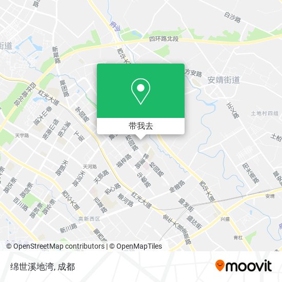 绵世溪地湾地图