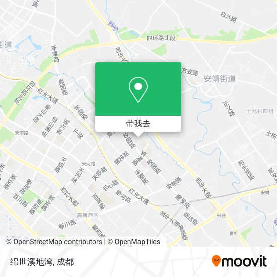 绵世溪地湾地图