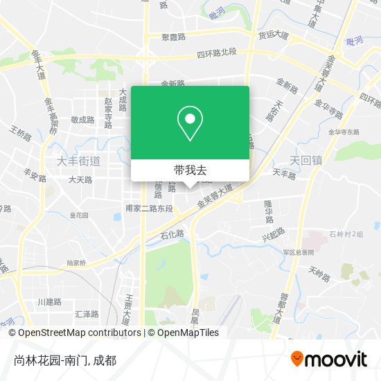 尚林花园-南门地图