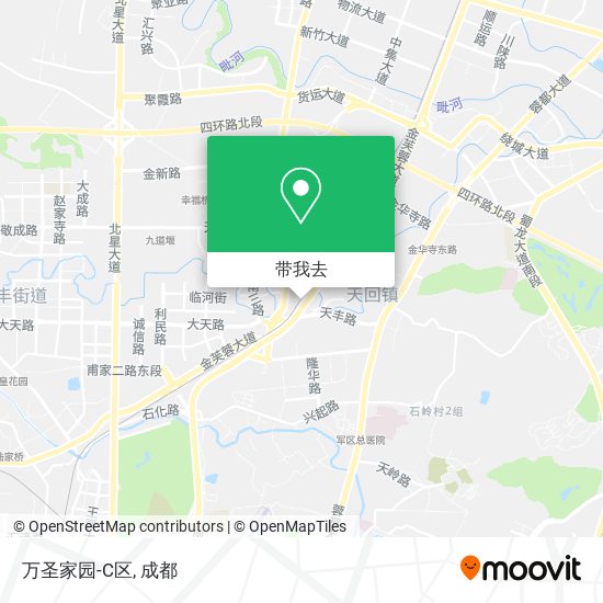 万圣家园-C区地图
