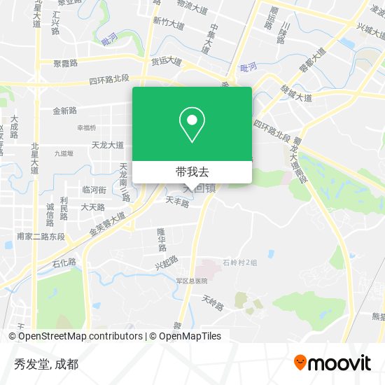 秀发堂地图