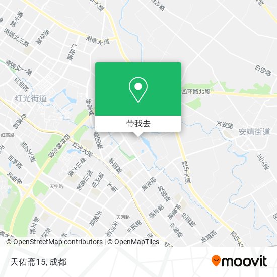 天佑斋15地图