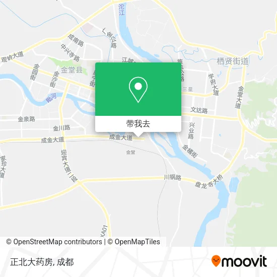 正北大药房地图