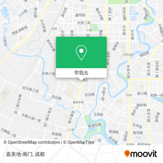 嘉美地-南门地图