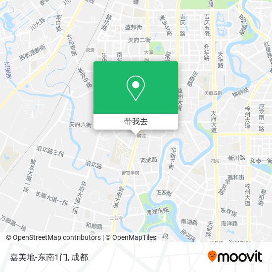 嘉美地-东南1门地图