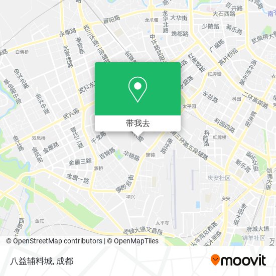 八益辅料城地图