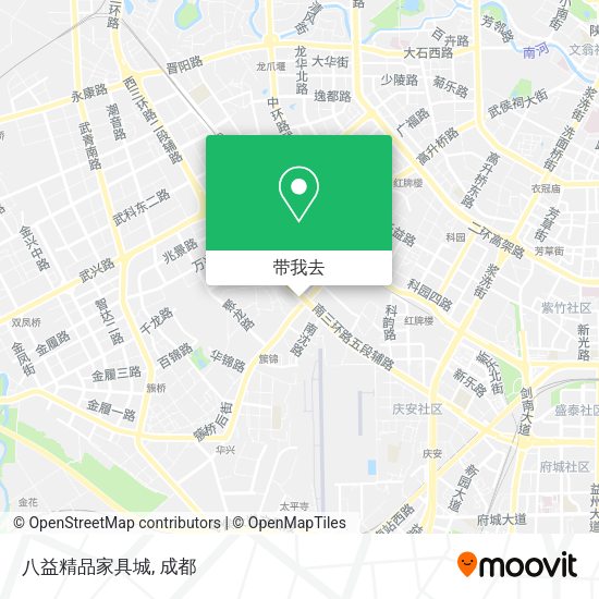 八益精品家具城地图