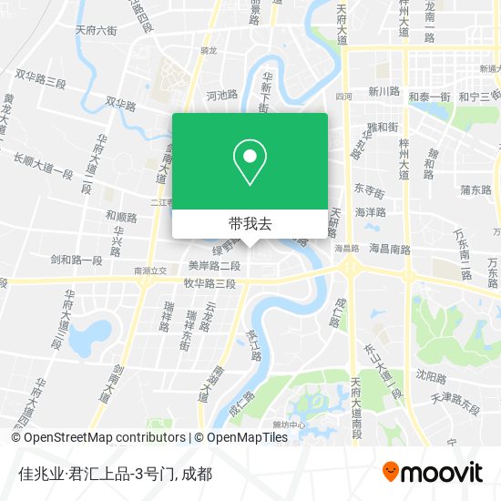 佳兆业·君汇上品-3号门地图