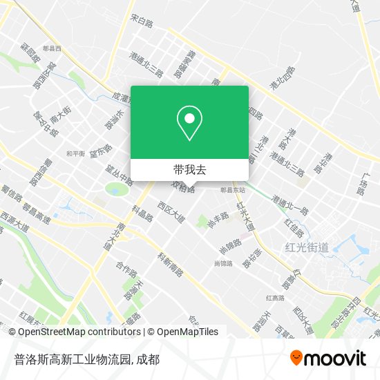 普洛斯高新工业物流园地图