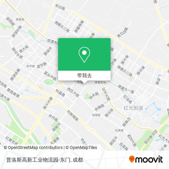 普洛斯高新工业物流园-东门地图