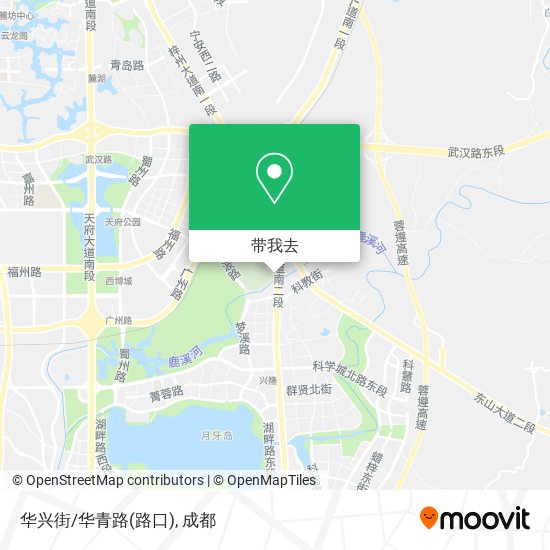 华兴街/华青路(路口)地图
