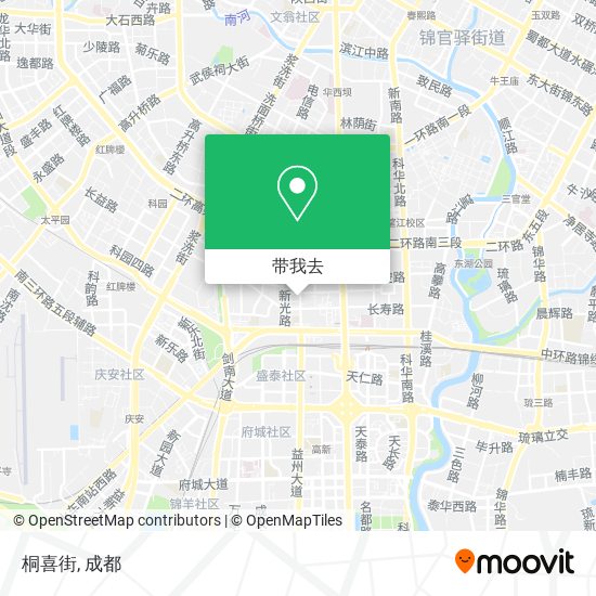 桐喜街地图