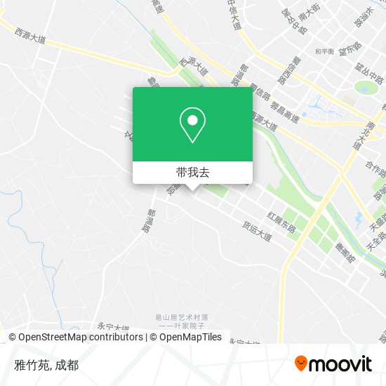 雅竹苑地图