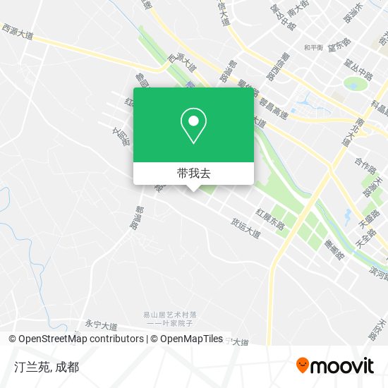 汀兰苑地图
