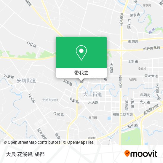 天晨·花溪碧地图