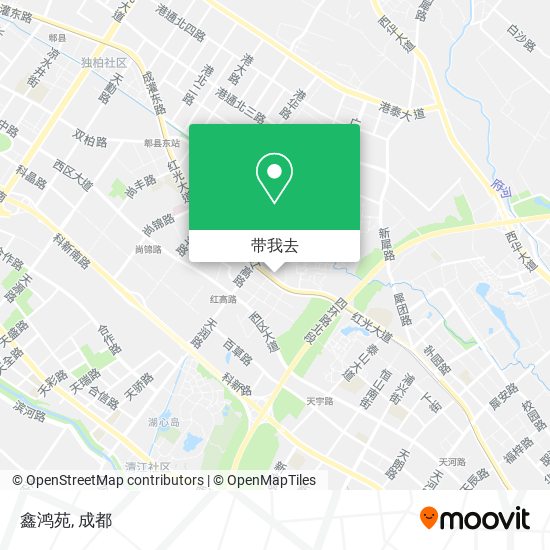 鑫鸿苑地图