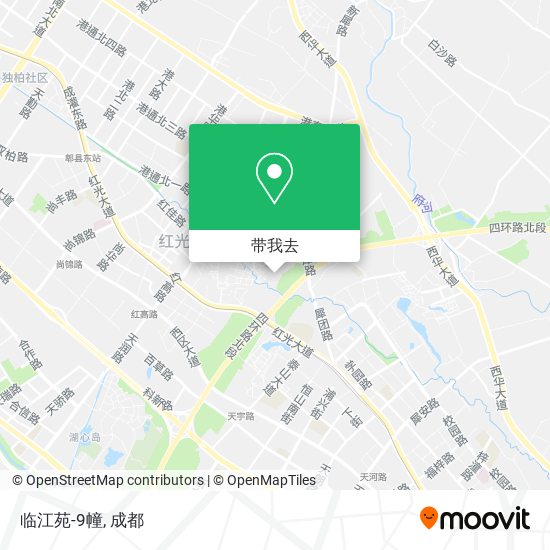 临江苑-9幢地图