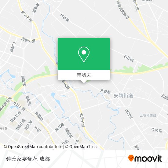 钟氏家宴食府地图