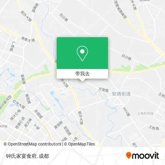 钟氏家宴食府地图
