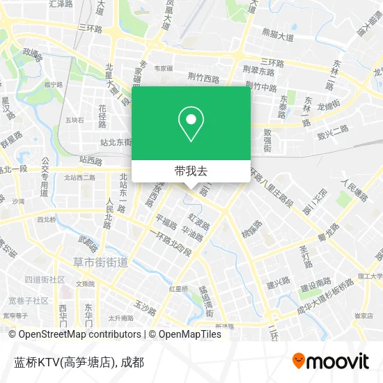 蓝桥KTV(高笋塘店)地图