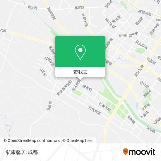 弘康馨居地图
