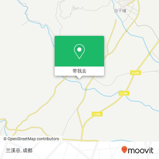 兰溪谷地图