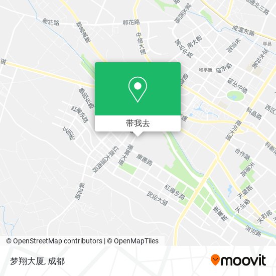 梦翔大厦地图