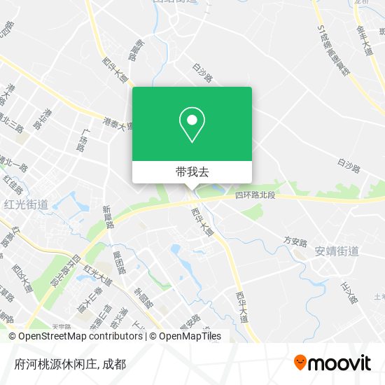 府河桃源休闲庄地图