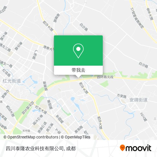 四川泰隆农业科技有限公司地图