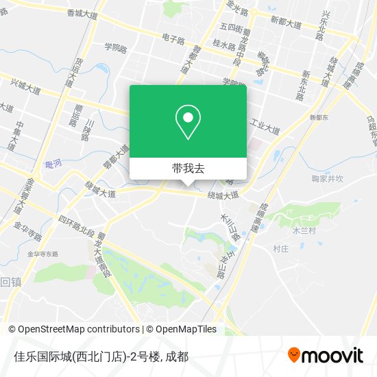 佳乐国际城(西北门店)-2号楼地图