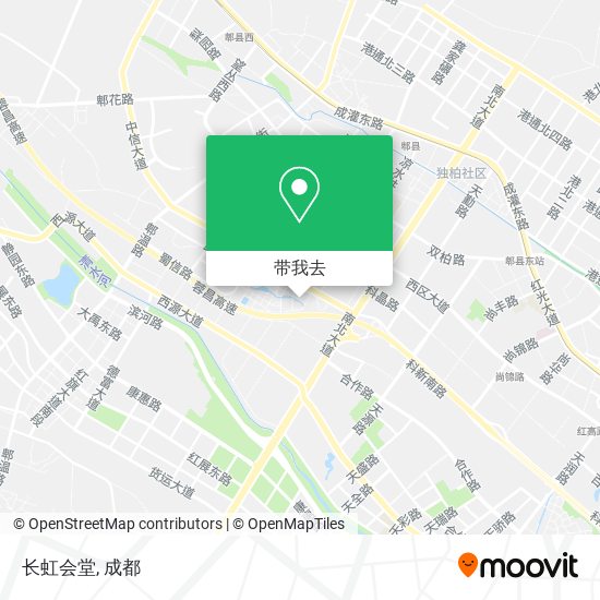 长虹会堂地图