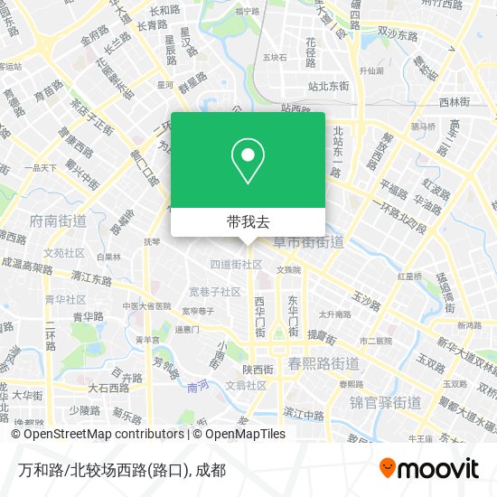 万和路/北较场西路(路口)地图
