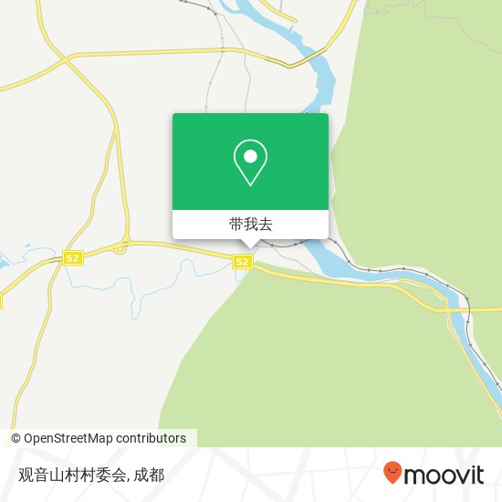 观音山村村委会地图