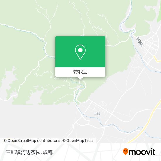 三郎镇河边茶园地图
