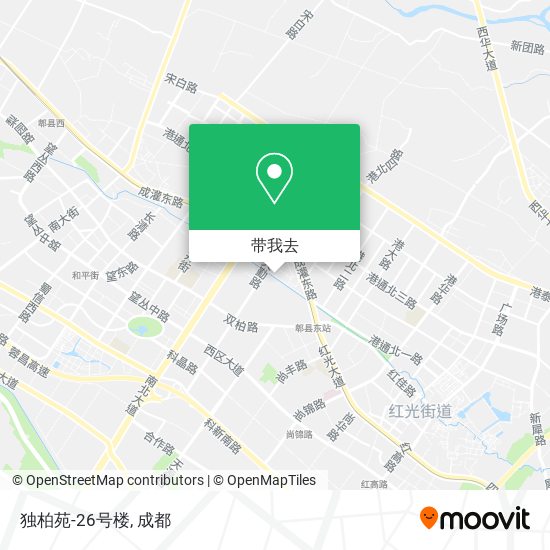 独柏苑-26号楼地图