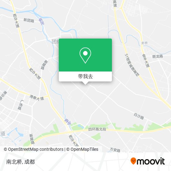 南北桥地图