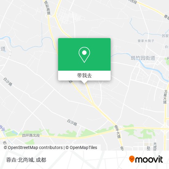 蓉垚·北尚城地图