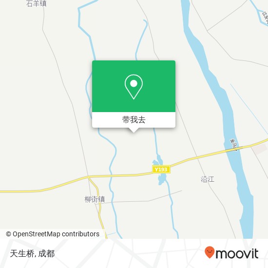 天生桥地图