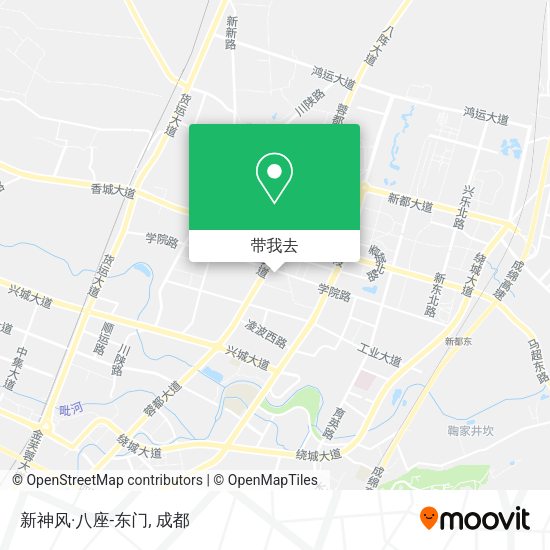 新神风·八座-东门地图