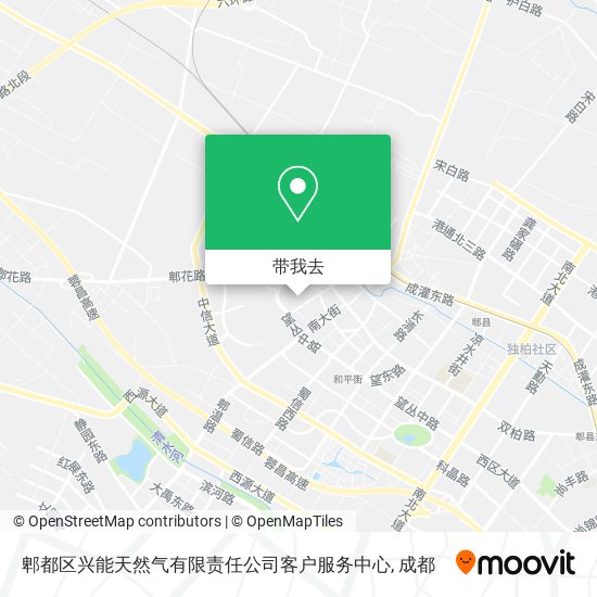 郫都区兴能天然气有限责任公司客户服务中心地图