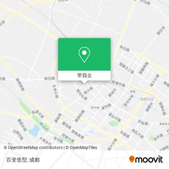 百变造型地图