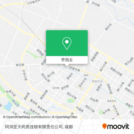 同润堂大药房连锁有限责任公司地图