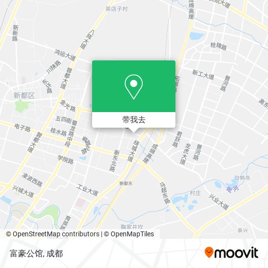 富豪公馆地图