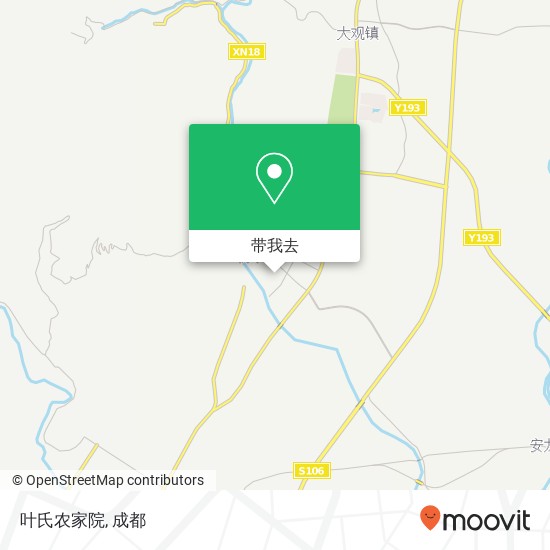 叶氏农家院地图